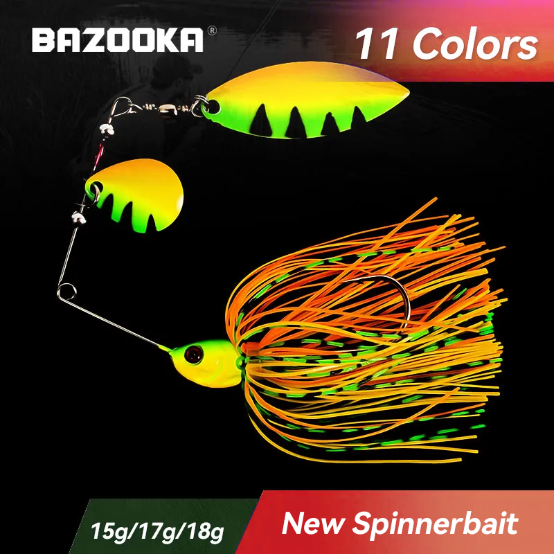 Fishing Lure Jerkbait - Bazooka 15g 18g Spinnerbait señuelo de
