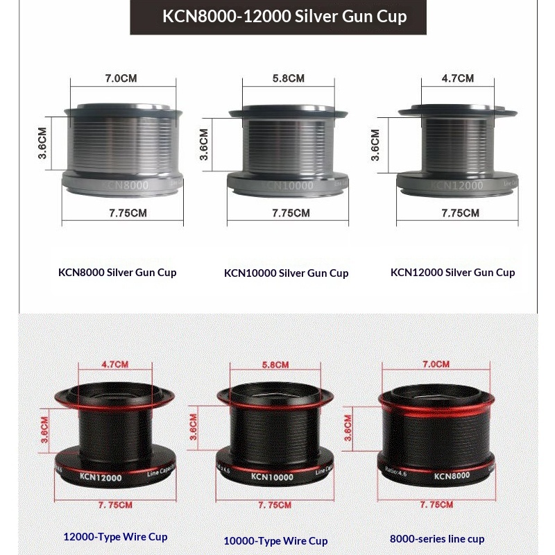 Daiwa Reel Bg - Accesorio de repuesto para carrete de