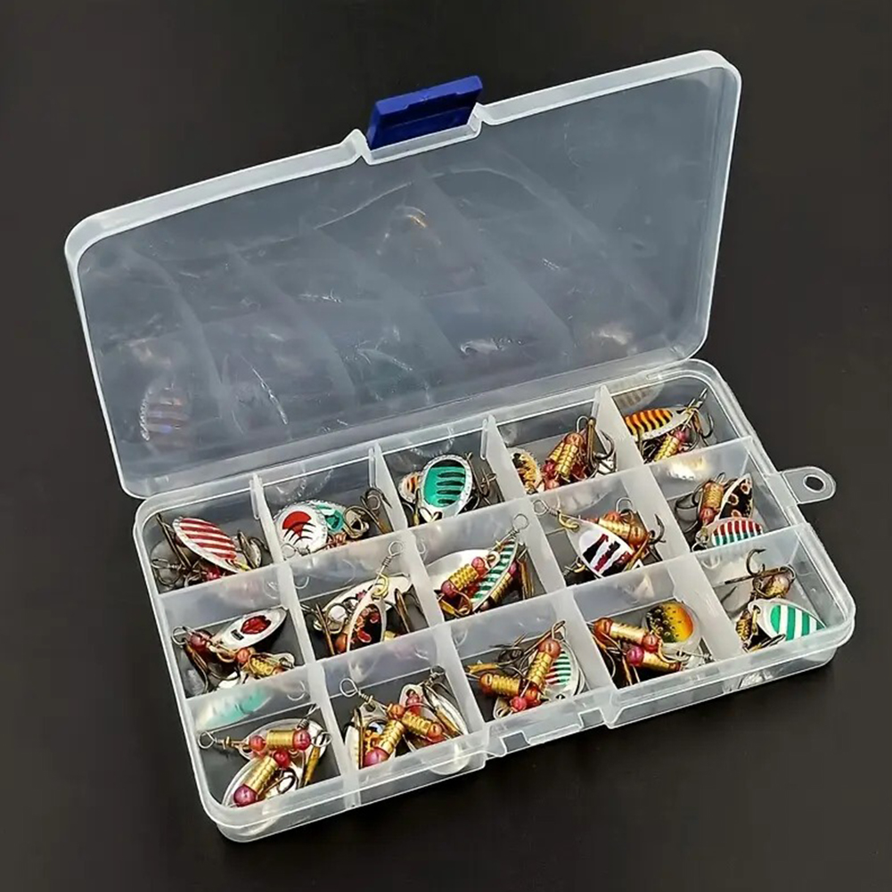 Fishing Lure Spoon - 30 unidades de señuelos de pesca