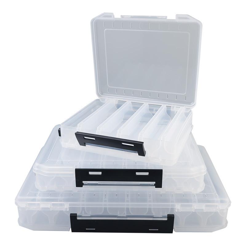 Caja de pesca de doble cara, a - Fishing Lure Accessories reseña y precio