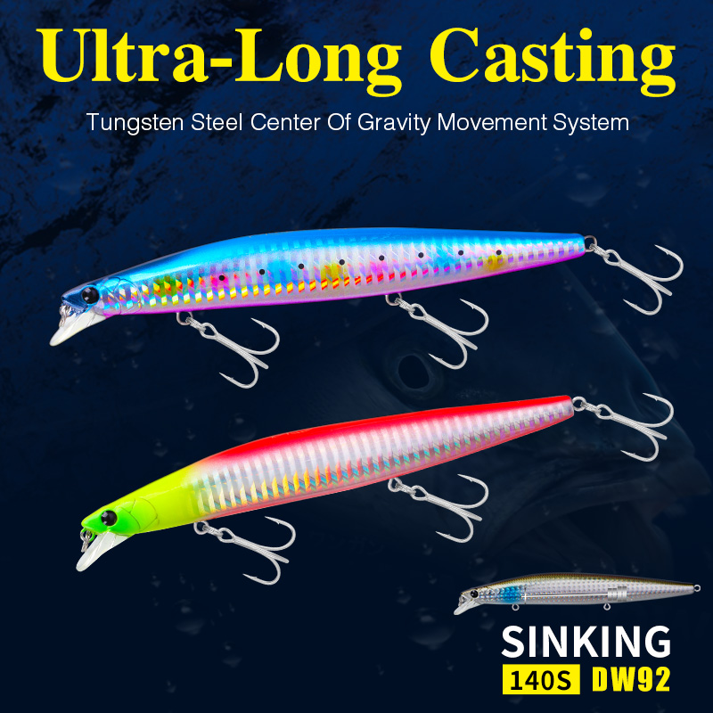 Señuelo de Pesca TSURINOYA Sti - Fishing Lure Jerkbait reseña y precio