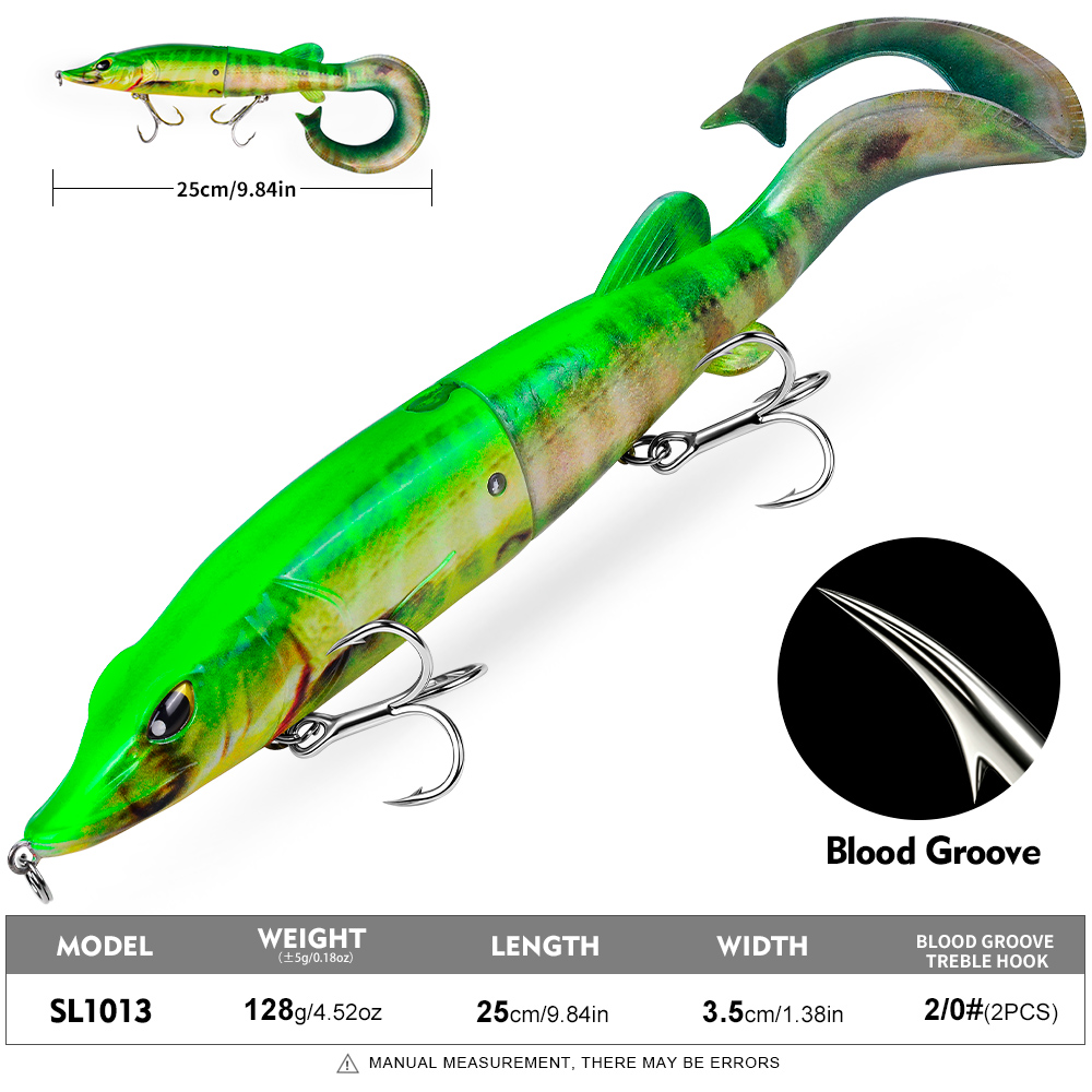 PROBEROS 1PC Señuelo de Pesca  - Fishing Lure Jerkbait reseña y precio