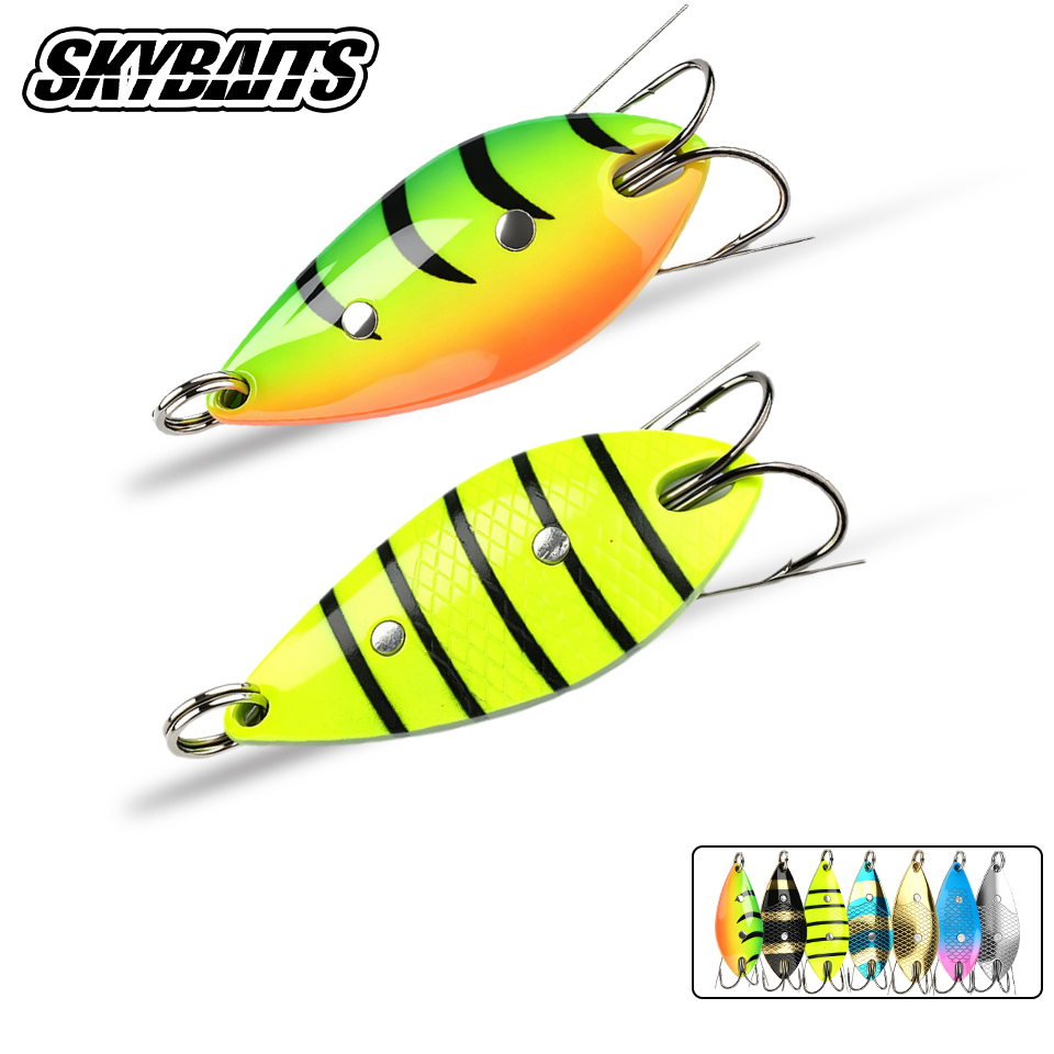 SKYBAITS, señuelo tipo cuchara - Fishing Lure Spoon reseña y precio